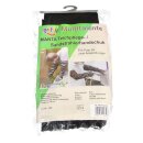 griffy Teichpflege- Sandstrahlerhandschuh aus sw PVC m. wasserdichter Stulpe, 70cm lang Damengröße