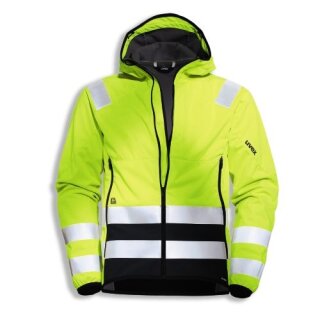 Uvex Herren-Softshell 7431/warngelb L