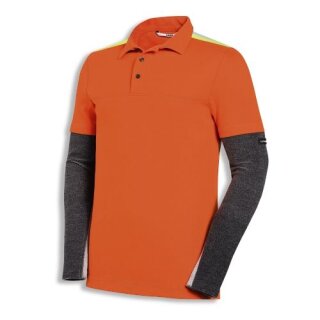 Uvex cut nanoflex Poloshirt 7439/ orange versch. Größen