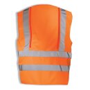 Uvex selbstleuchtende Warnweste 7446 Orange in versch....