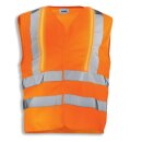Uvex selbstleuchtende Warnweste 7446 Orange in versch. Größen