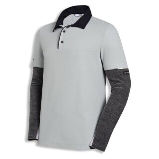 Uvex  cut doubleflex Poloshirt 7908/hellgrau versch. Größen