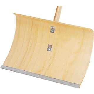 Triuso Sperrholz-Schneeschaufel, 50cm, Schraubs.  5-sch.,Stahlkante,Stiel 135cm, FAST