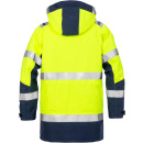 Fristads Kansas High Vis GORE-TEX® Winter-Parka Kl.3 4989 GXB in Warnschutz-Gelb/Marine Größe 2XL