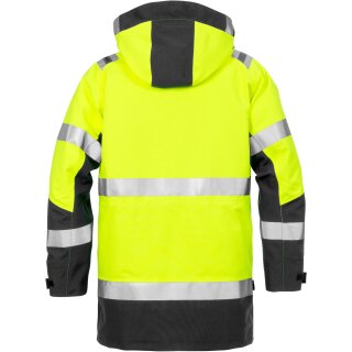 Fristads Kansas High Vis GORE-TEX® Winter-Parka Kl.3 4989 GXB in Warnschutz-Gelb/Schwarz Größe L