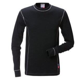 Fristads Kansas Flamestat T-Shirt Langarm 7026 MOF in Farbe Schwarz und Größe XL 2025Auslaufartikel