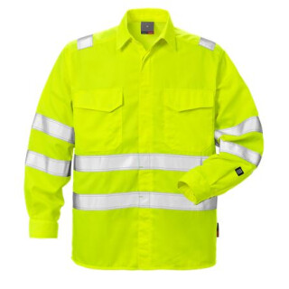 Fristads Kansas High Vis Shirt Kl. 3 7049 SPD in Warnschutz-Gelb Größe XS
