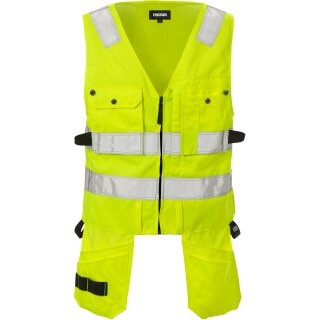 Fristads Kansas Fristads High Vis Weste Kl. 2 5003 in Warnschutz-Gelb vers. Größen