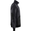 Fristads Kansas Gen Y Sweatjacke 7052 SMP in Grau/Schwarz und Größe 4XL