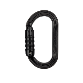 Petzl Oxan Triact-Lock Karabiner schwarz