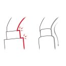 Petzl Ok Ball-Lock Carabiner grau M33A BL