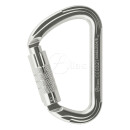 Aliens Karabiner D Big Connector Karabinerfarbe Silber Karabinerverschluß Screwlock