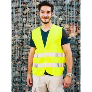 Korntex 100% Polyester Warnweste Art.KXX217 Gr.XXL Gelb