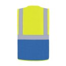 Korntex Multifunktionsweste KXMF Gelb/Blau Gr.XL