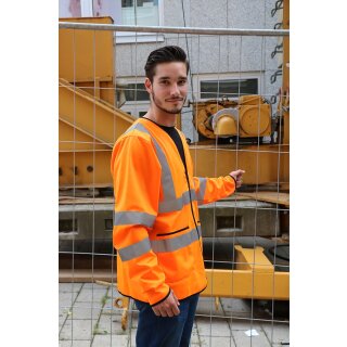 Korntex Leichte Warnjacke KXLWJ versch, Farben und Größen