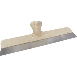 Triuso Fassadenspachtel 475mm, mit Knauf, runde Ecken, rostfrei