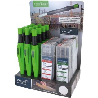 Triuso Display PICA BIG DRY,12 Marker und 4x je 3 Minen-Etuis