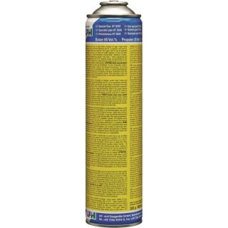 Triuso Hochleistungs-Mischgas 330g Butan65%,Propylen25%,Propan10% - Gefahrgut