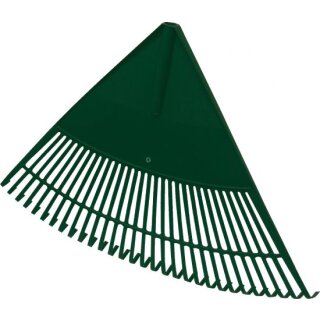 Triuso Laubrechen 78cm, 30 Zähne Kunststoff, grün