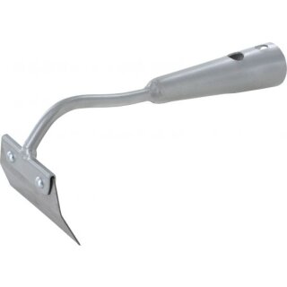 Triuso Unkrauthacke 8cm, silber pulverbeschichtet, Dülle 28mm