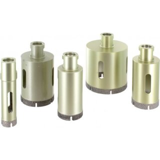Triuso Diamant-Bohrkronen-Satz 5-tlg. 20,35,40,50,68 mm