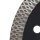 Triuso DTF125ST-T Diamant-Trennscheibe 125x1,2mm für Fliesen,Kacheln,Feinstein