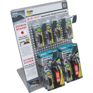 Triuso KDS Messer u. Trapezklingen Display SA14 und TB5B