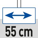 Triuso Schneewolf 80cm,KST. m.Rollen und Bügel, KST-Gleitkante