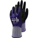 Triuso WonderGrip Oil Plus Gr.7,Lila Nitril, 2-Fach...