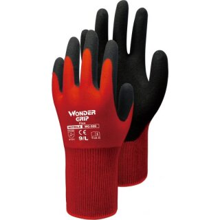 Triuso Wonder Grip Flex, Rot Nitril 1-Fach getaucht