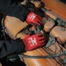 Triuso Wonder Grip Flex, Rot Nitril 1-Fach getaucht