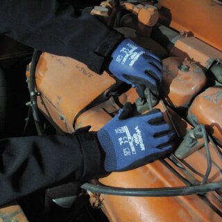 Triuso Wonder Grip Flex, Blau Nitril, atmungsaktiv