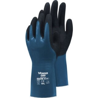 Triuso Wonder Grip Oil Guard, dunkelblau, Nitril 3-Fach get.