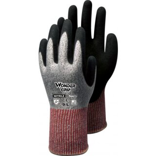 Triuso Wonder Grip Cut5 Grau, Nitril 1-Fach getaucht
