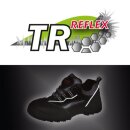 Triuso S3, Halbschuh, schwarz Alukappe, Gewebe-Zwischensohle