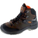 Triuso S3, Halbschuh, Braun, Stahlk., Stahlzw.-S.