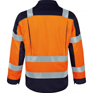 VIZWELL Arbeitsjacke Warnschutzjacke Softshelljacke Arbeitsschutzjacke orange 
