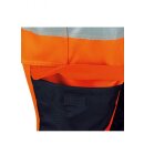 Triuso Warnschutz-Kontrast-Bundhose Yellow/Marine