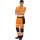 Triuso Warnschutz-Kontrast-Bundhose Yellow/Marine