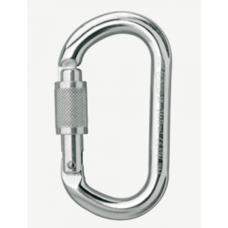 Petzl OK Aluminiumkarabiner Srew-Lock