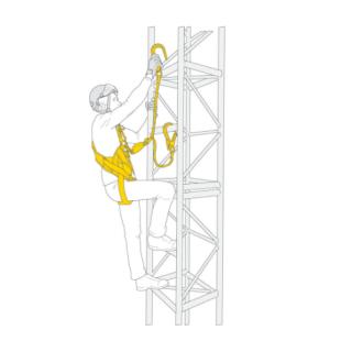 Petzl Absorbica-Y Fall Arrest Kit Ausrüstungsset in vers. Größen