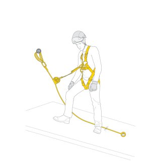 Petzl Asap Lock Fall Arrest Absturzsicherungsset in vers. Ausführungen