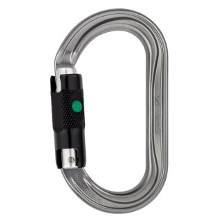 Petzl OK Karabiner Triact Lock in schwarz