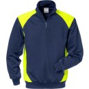 Fristads Sweatshirt 7048 SHV Marine/Warnschutz-Gelb Gr. 3XL 2025Auslaufartikel