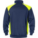 Fristads Sweatshirt 7048 SHV Marine/Warnschutz-Gelb Gr. 3XL 2025Auslaufartikel