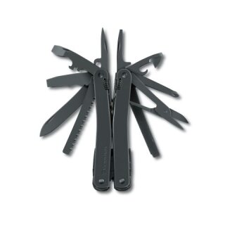 Victorinox SwissTool Spirit XBS mit 23 Werkzeugen inkl. Nylonetui in schwarz