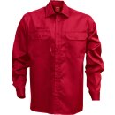 Fristads Kansas Baumwoll-Hemd Langarm 7386 BKS Farbe Rot...