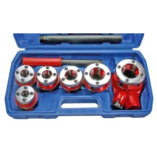 BGS technic Schneidkluppen-Satz,6,3 (1/4) - 1 6,3 (1/4), 8-tlg.