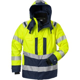 Fristads High Vis Airtech Jacke Kl.3 4515 GTT Warnschutz-Gelb/Marine Größe M