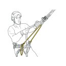 Petzl Einstellbare Seilbrücke